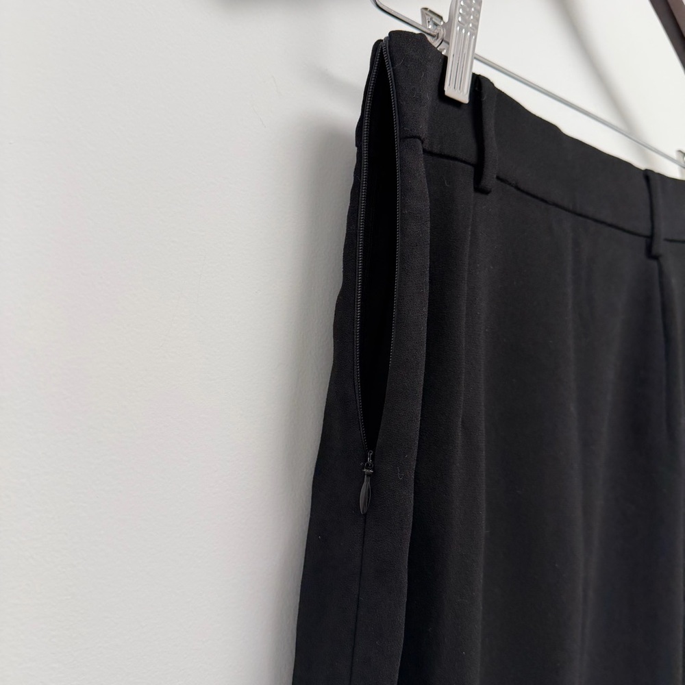Sandro Faux Wrap Black Pencil Skirt Size 1 US Small - Picture 6 of 10